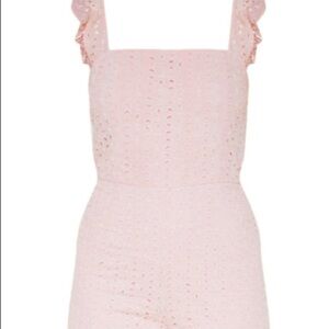 PRETTYLITTLETHING Pink Sleeveless Wide Leg Sz 4